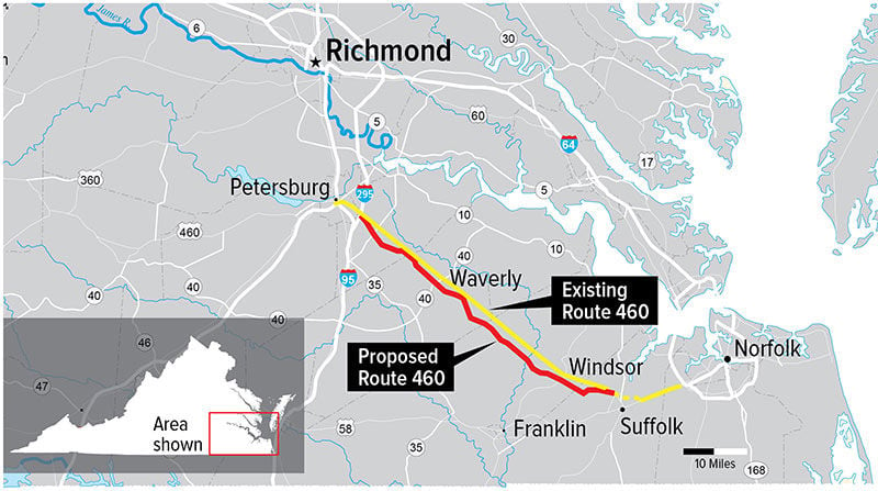 Virginia Puts The Brakes On Proposed Route That Would Impact Wetlands ...