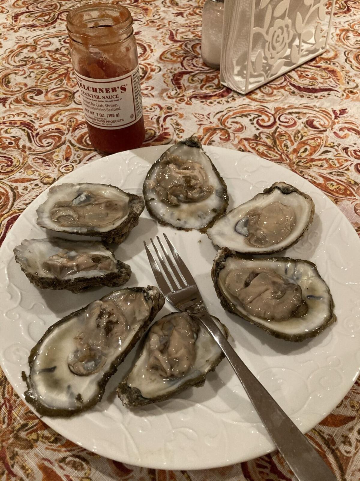 Oysters half shell