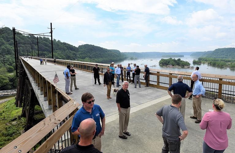 Opening of Safe Harbor railroad trestle hiking route