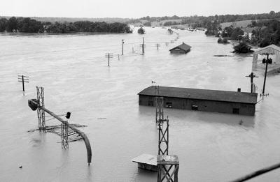 Agnes 1972: Flooding in Cartersville, VA