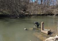 Sampling in Antietam Creek