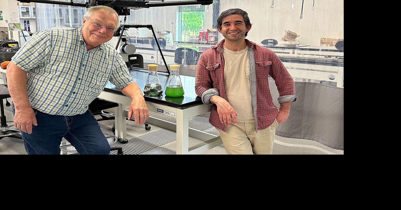 Researchers send in a drone to study bacteria and algae blooms in ...