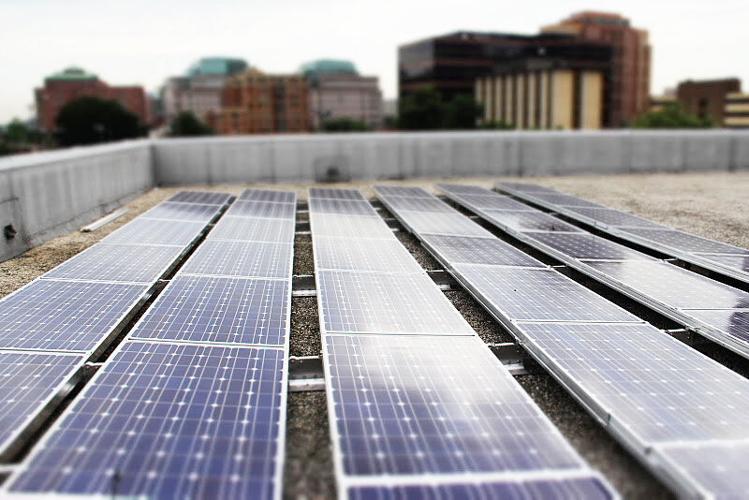 Solar panels, Arlington VA