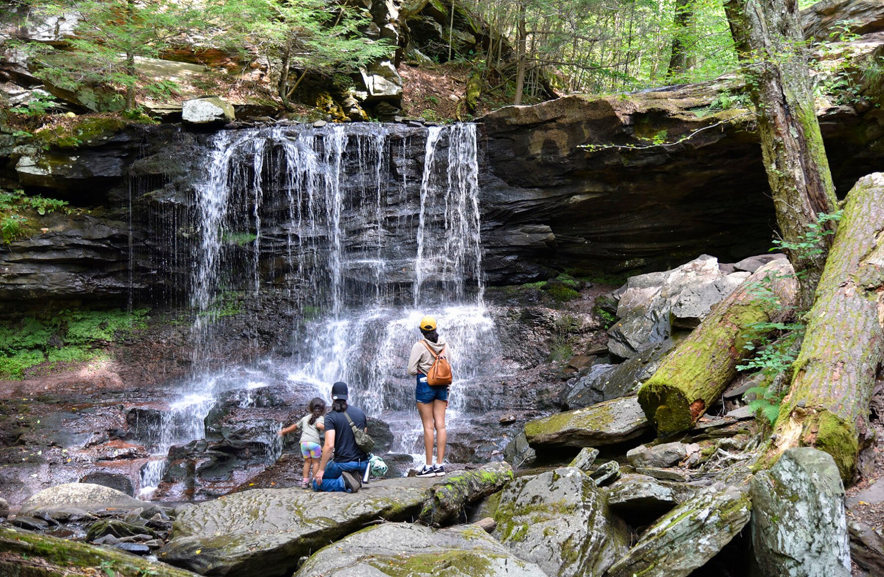 ricketts glen state park hiking