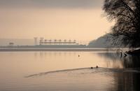 Conowingo Dam in distance