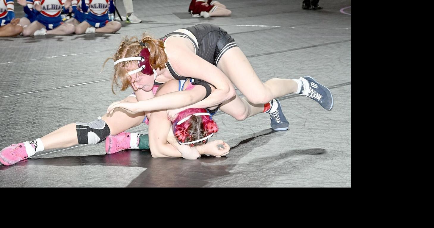 DC girls wrestle in first State Meet