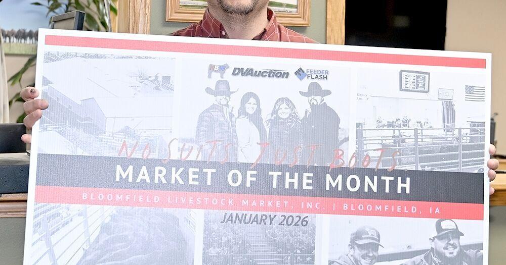Bloomfield Livestock named National Market of the Month