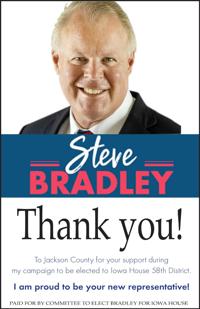 Steve Bradley Thank You