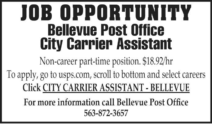 Bellevue Post Office City Carrier Assistant