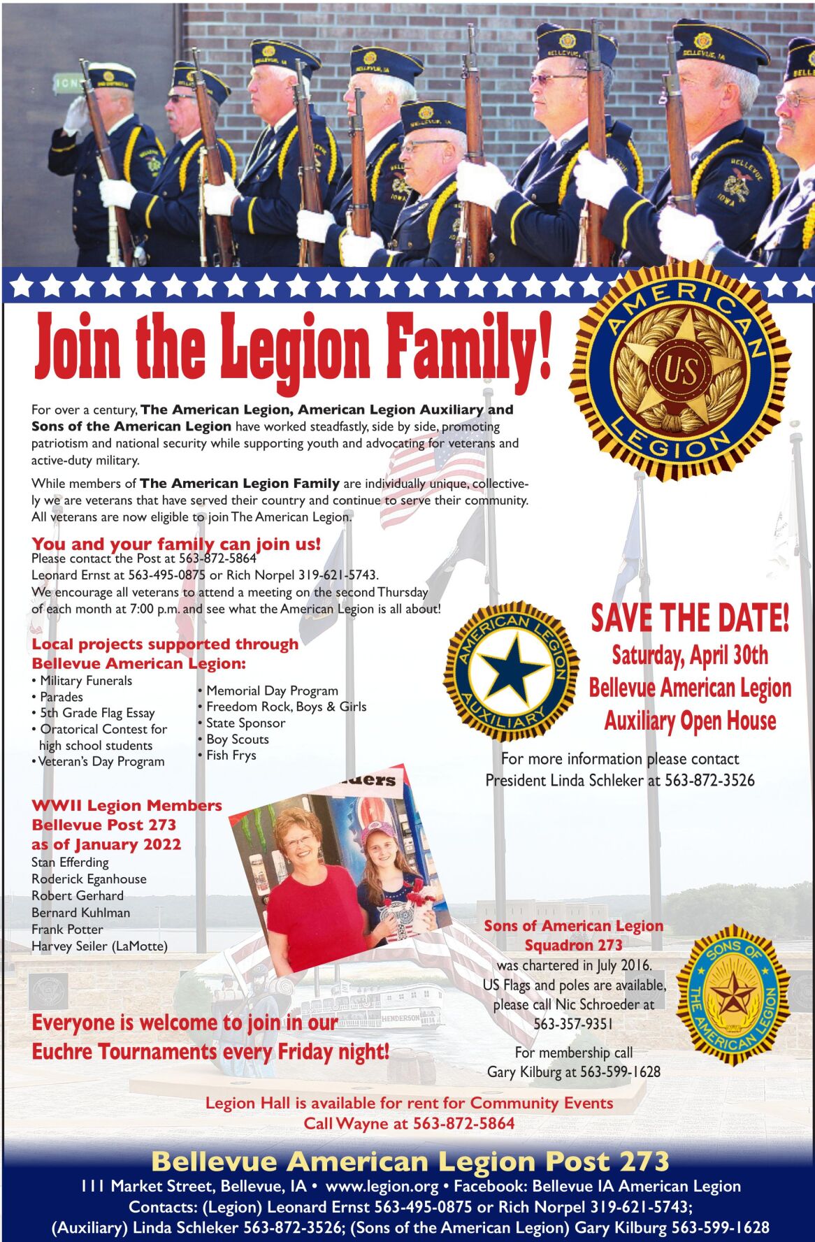 Join the Legion Family!