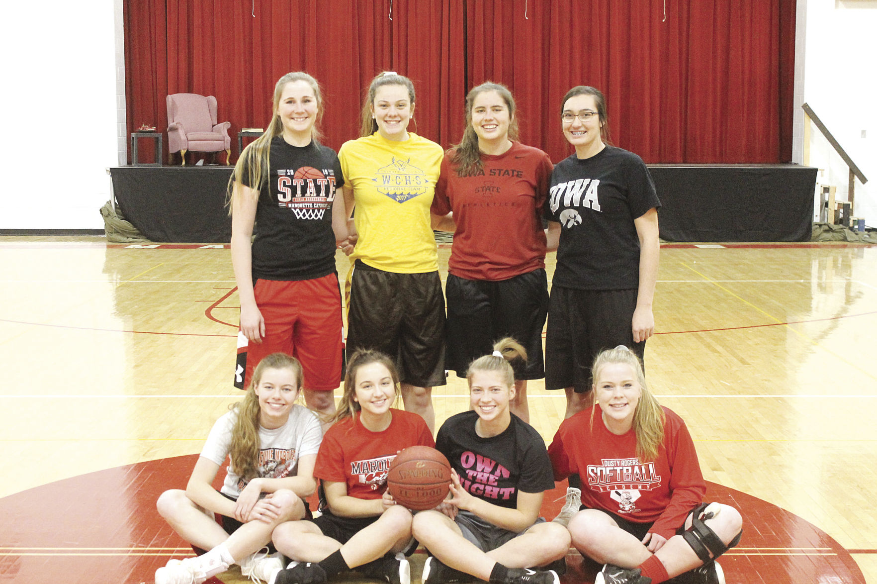 Girls Take to the Hardwood Sports bellevueheraldleader