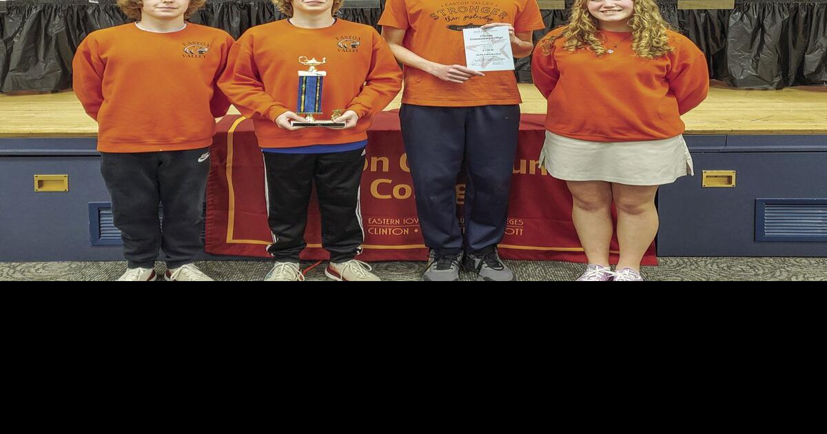 Easton Valley earns top honors at annual Quiz Bowl News