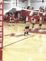 Marquette volleyball  takes on EV at home