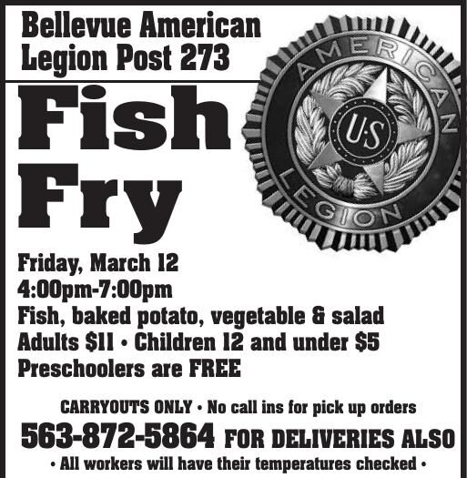American Legion Fish Fry News