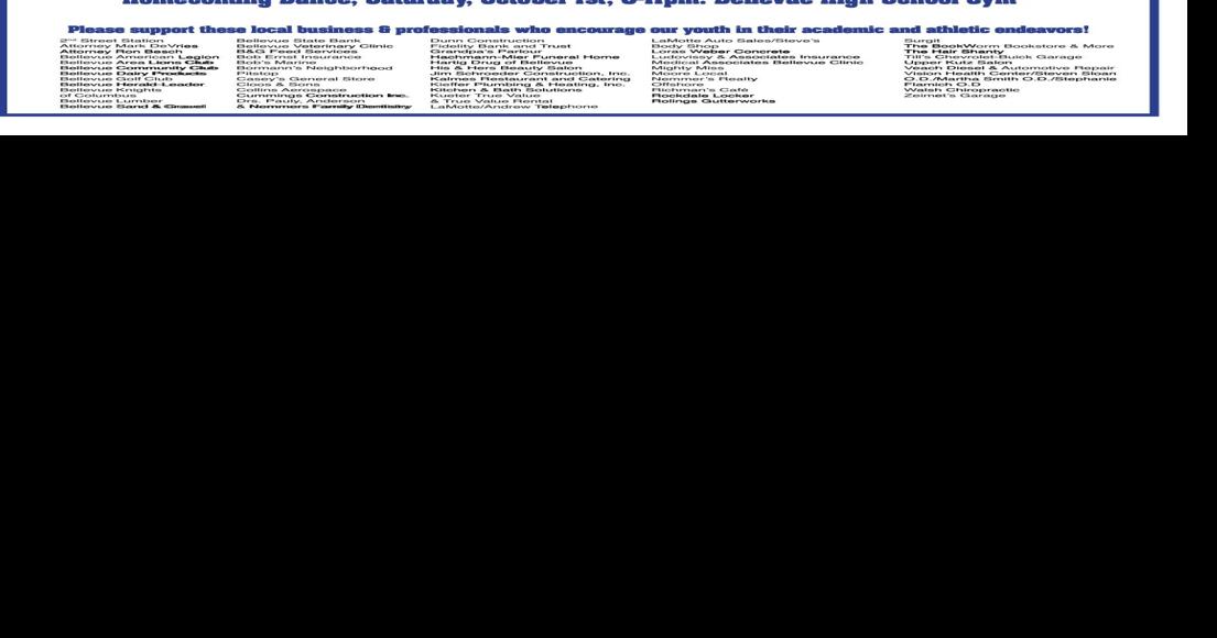 Bellevue High School 2022 Sports