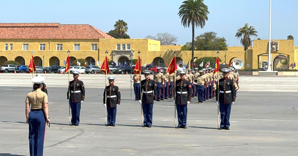 Bellevue’s Giesemann graduates with top honors from U.S. Marine Corps training