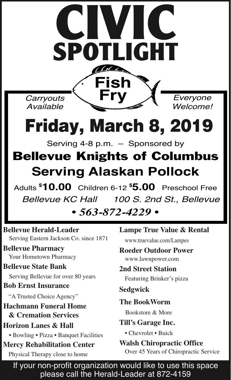 Civic SpotlightK of C Fish Fry News