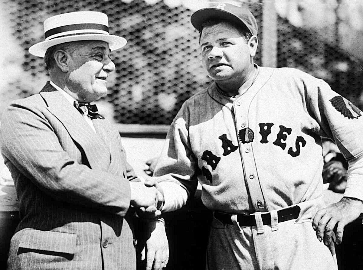 On this day in history, May 25, 1935, Babe Ruth hits his 714th