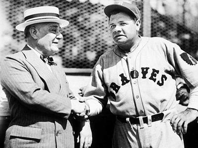 80 years ago today, Babe Ruth signed with the Boston Braves