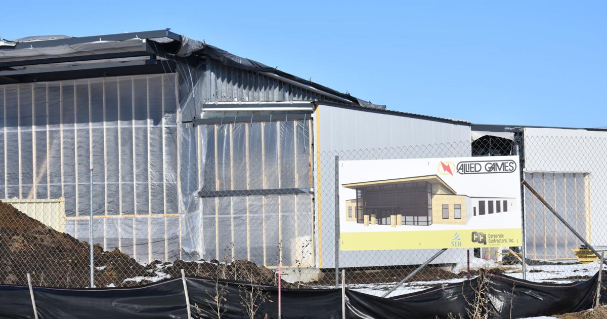 Allied Games construction continues Local News