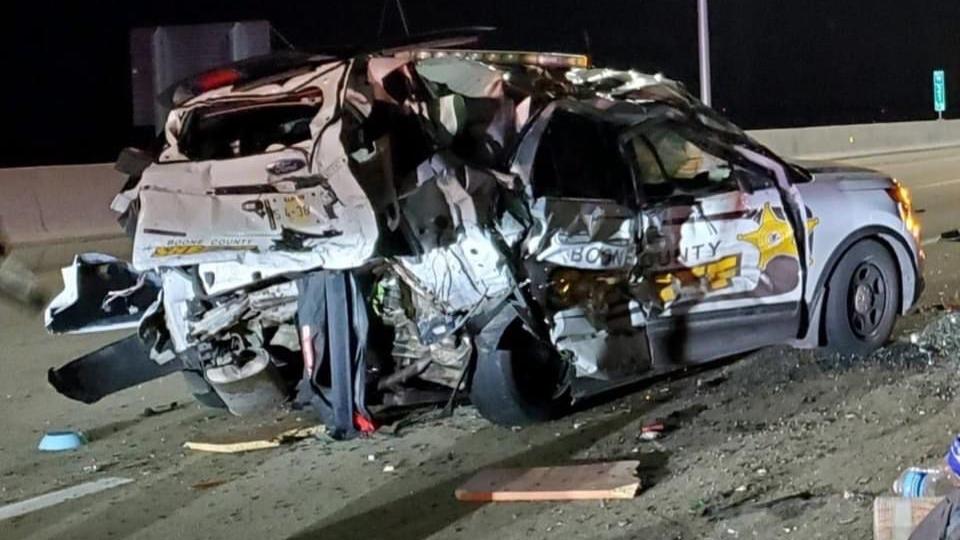 Drunk driver crashes into Boone County deputy, K9 killed - Vimarsana News