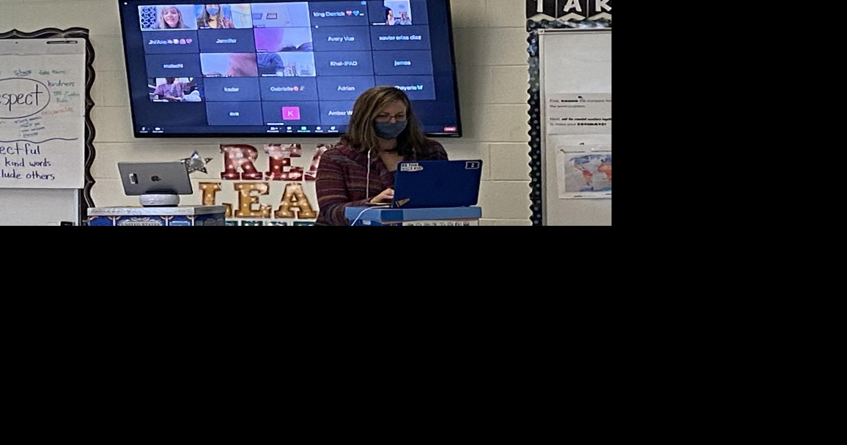 School staff works to get students engaged in distance learning | Covid ...