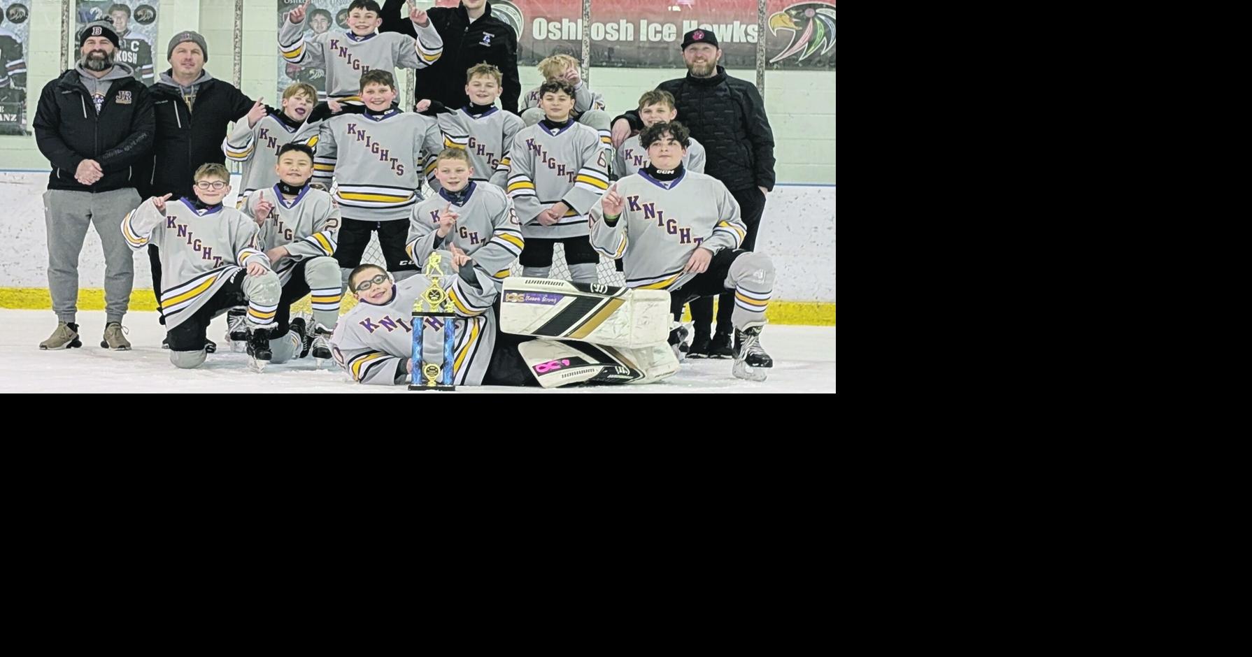 BYHA Junior Knights Peewee A team wins title in Oshkosh | Sports ...