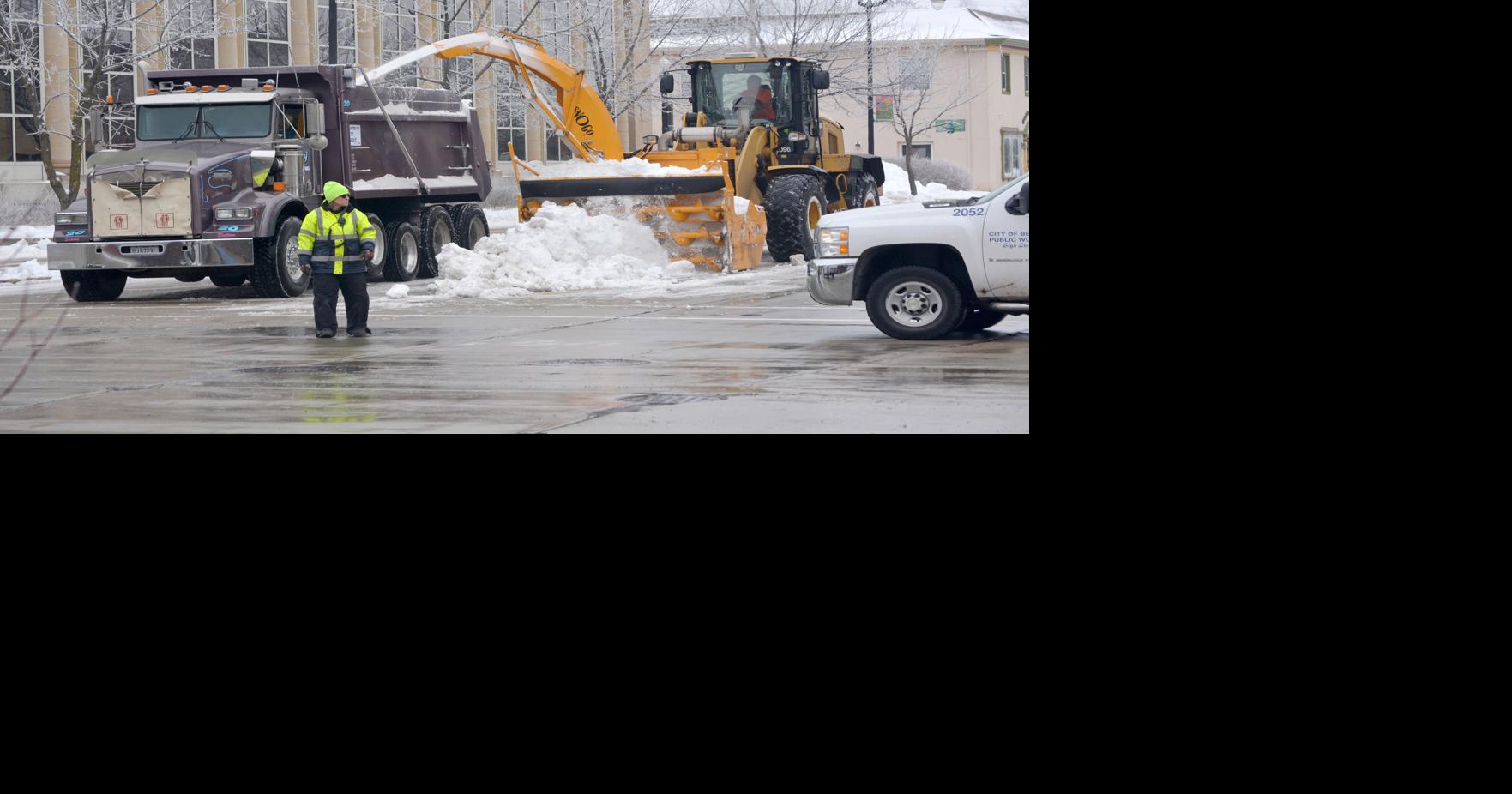 Snowfall piles up in Beloit area over weekend, deep freeze expected
