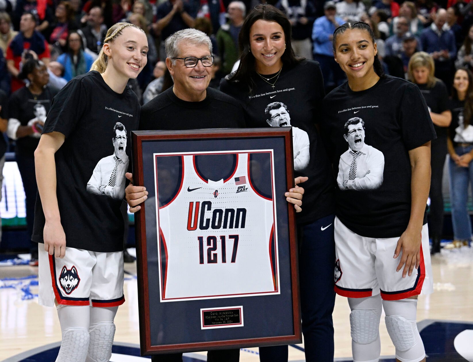 UConn Coach Geno Auriemma Breaks NCAA Wins Record, Getting 1,217th ...