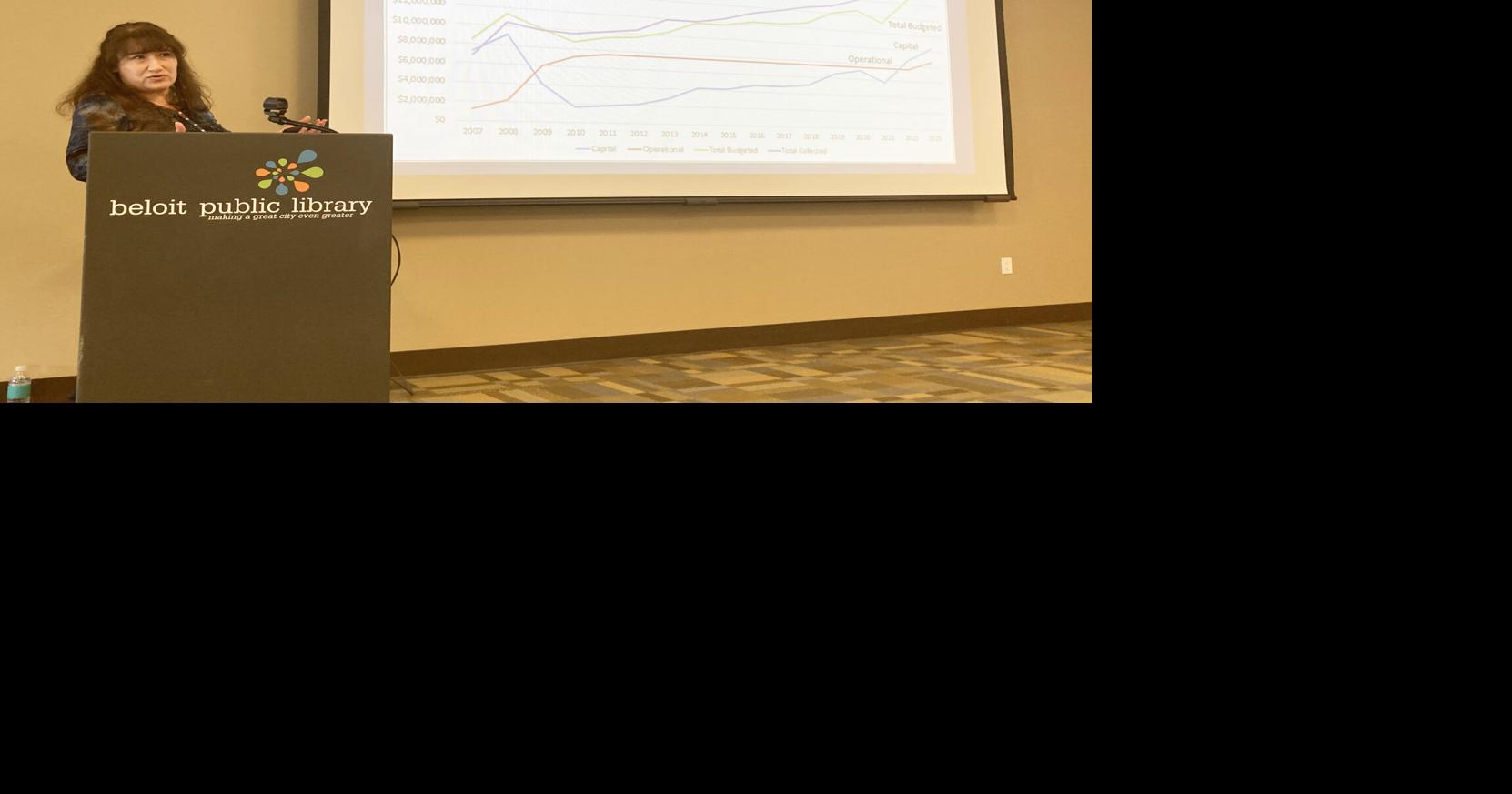 Educational series on local property taxes continues at Beloit Public