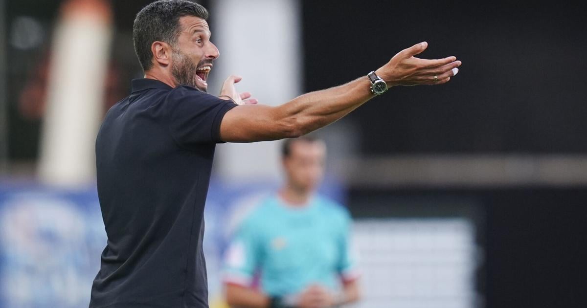 Grosso at Fiorentina is first coach fired this season in Europe's 5 biggest leagues