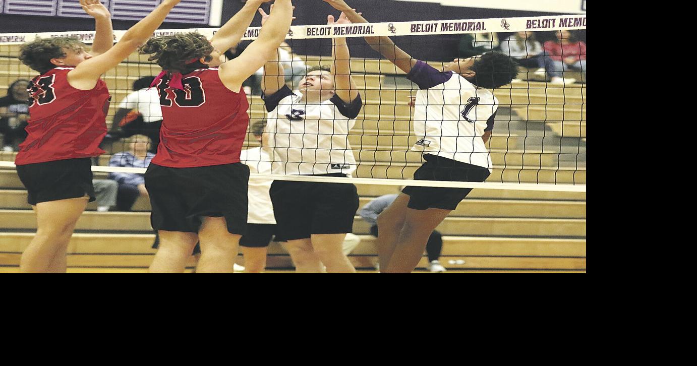 Beloit Memorial boys volleyball wins thrillingsenior night match