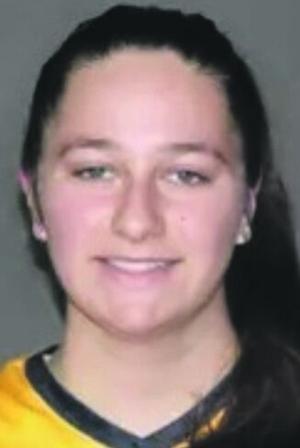 Beloit College's Rachel Overocker drives in seven runs, but Bucs lose twice.