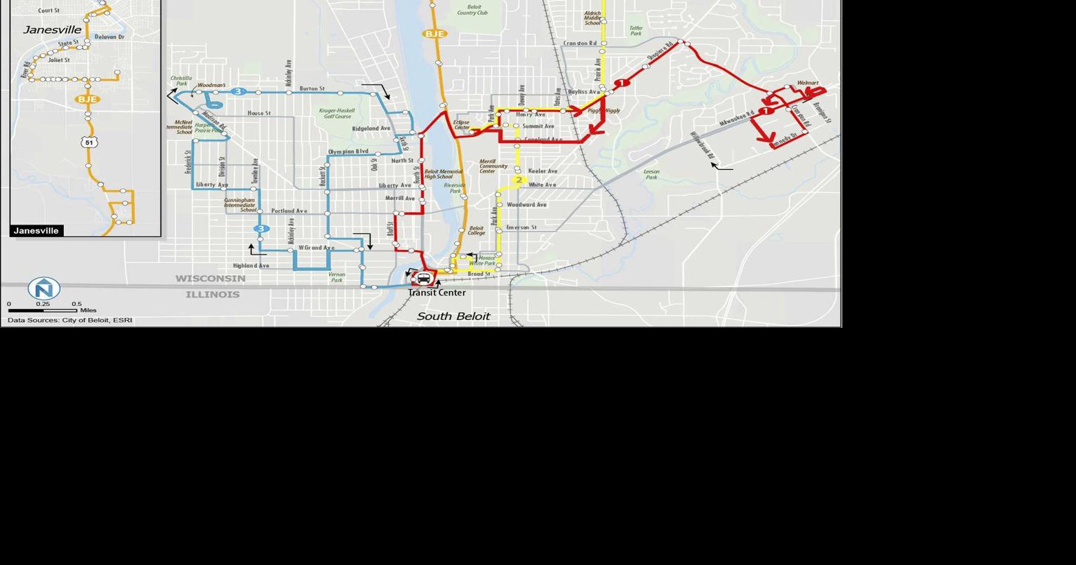 Beloit Transit to change bus routes | Uncategorized | beloitdailynews.com