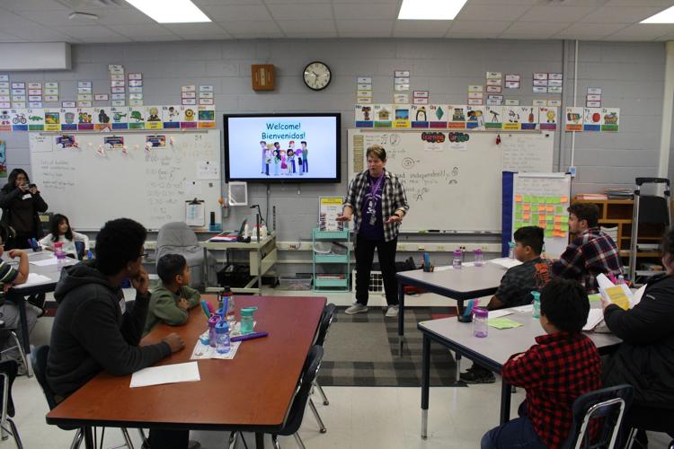 Converse students in Beloit meet their UWWhitewater pen pals Education