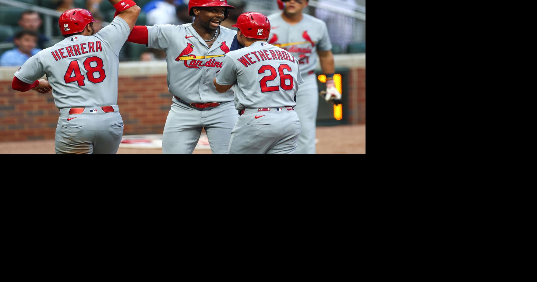 Walker, Church and Burleson hit homers and Cardinals ride 7-run 7th inning to 11-5 win over Braves