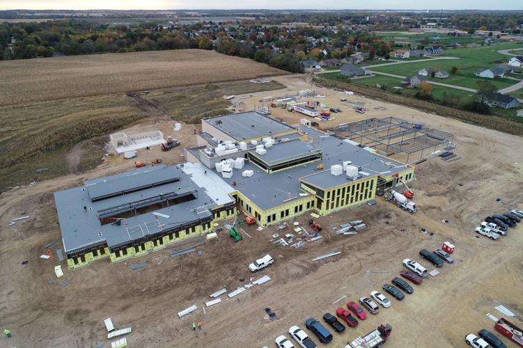 New intermediate school building takes shape in Turner district Local
