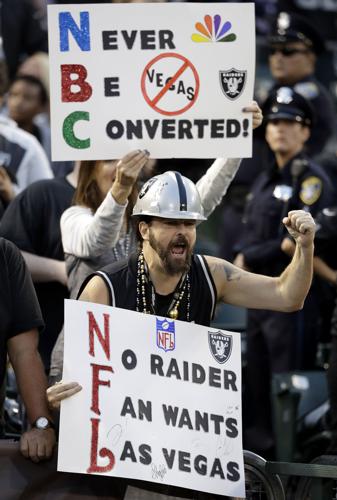 Fans cope with Raiders' move to Vegas