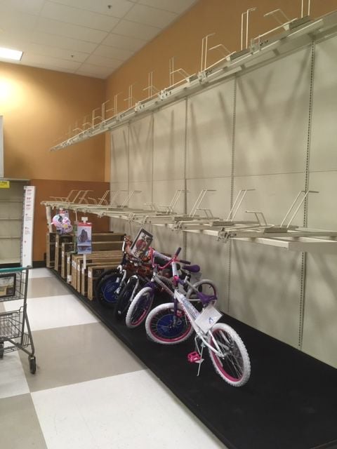 walmart sold out of bikes