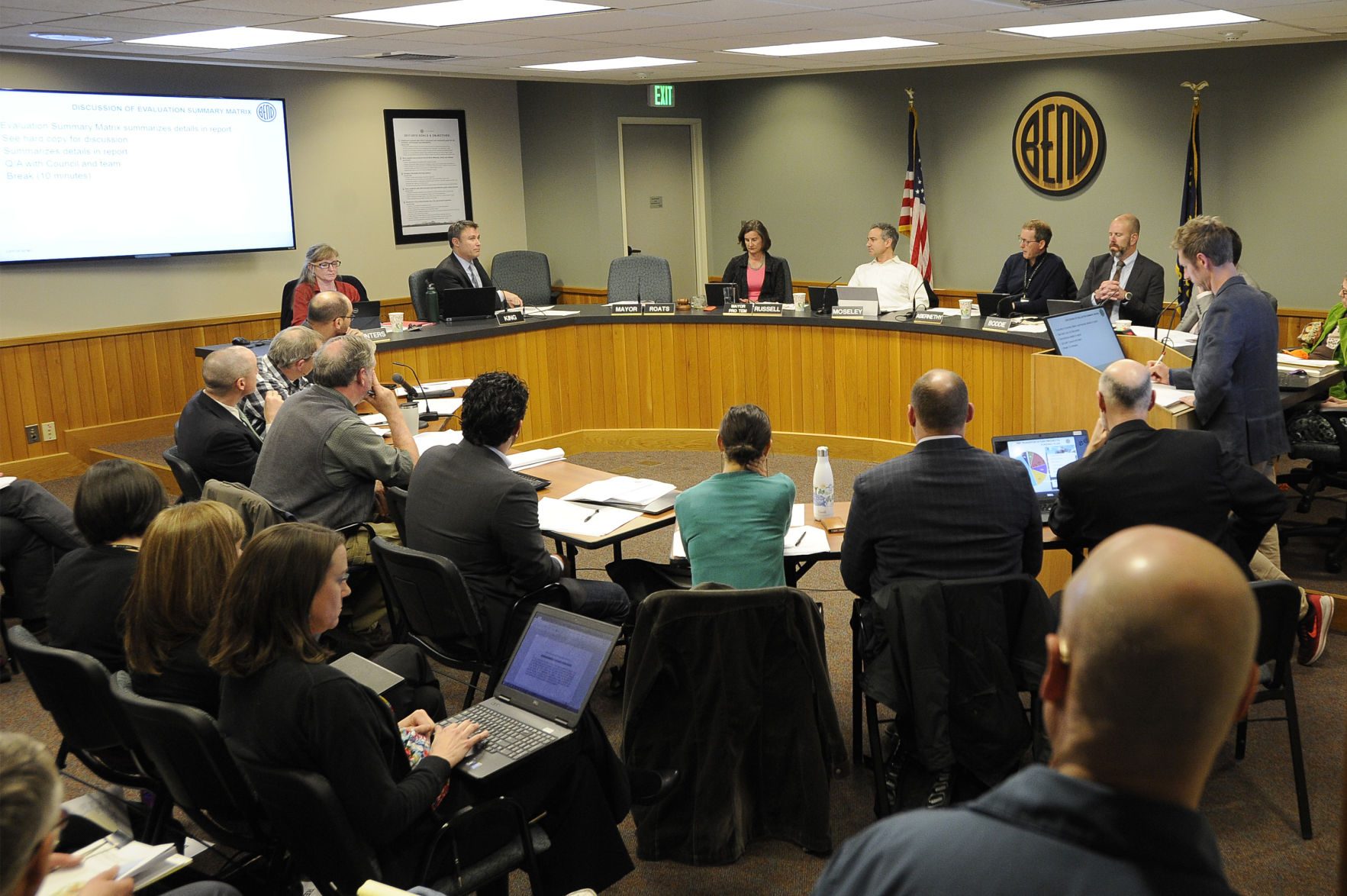 Bend City Council hears from residents about growth LocalandState bendbulletin picture