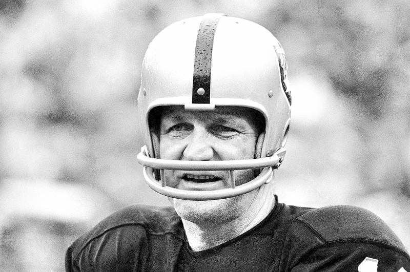 George Blanda  American Football Kicking Hall of Fame