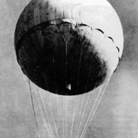 During World War II, Japanese balloons menaced American skies