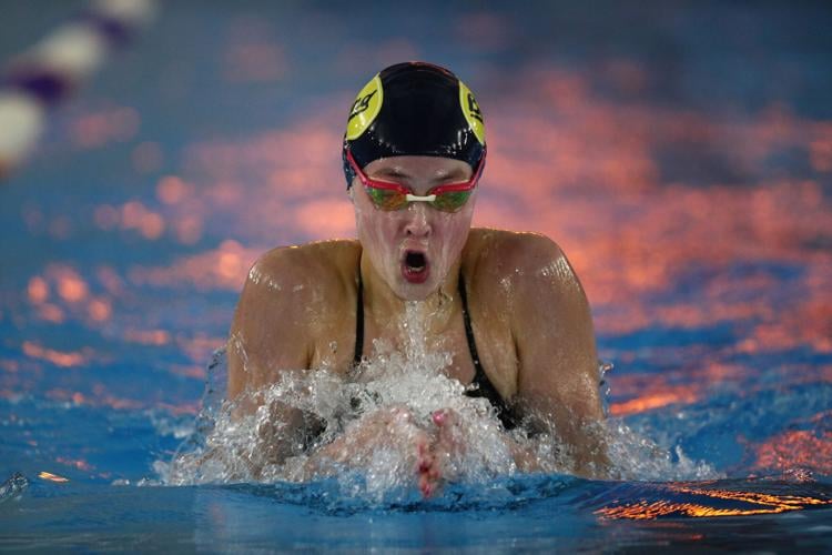 Bend High girls have lofty goals heading into state swimming