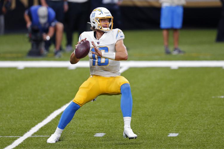 NFL Los Angeles Chargers - Justin Herbert 22' Print - Trends