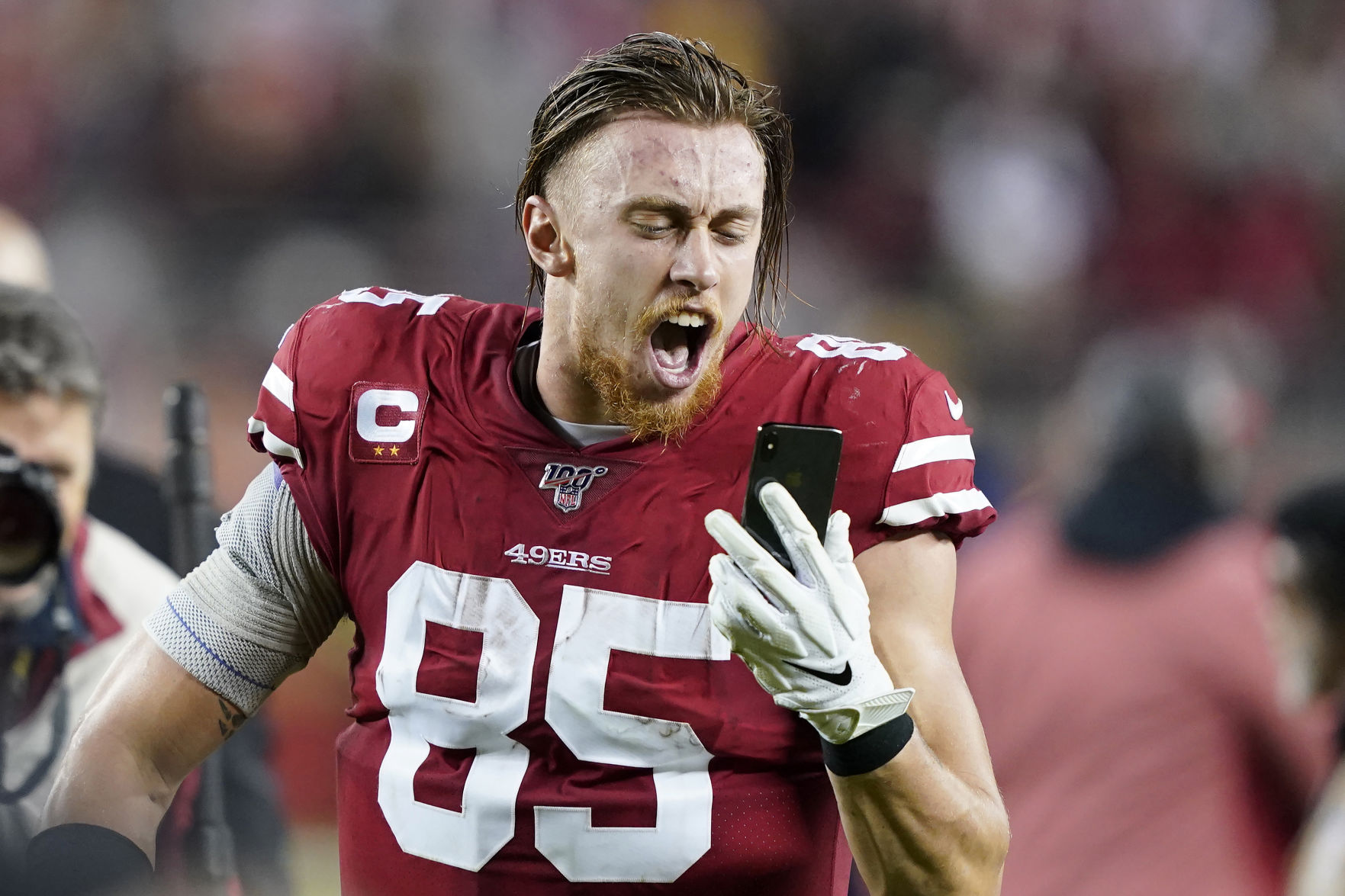 George Kittle Face - Latest On San Francisco 49ers Tight End George ...