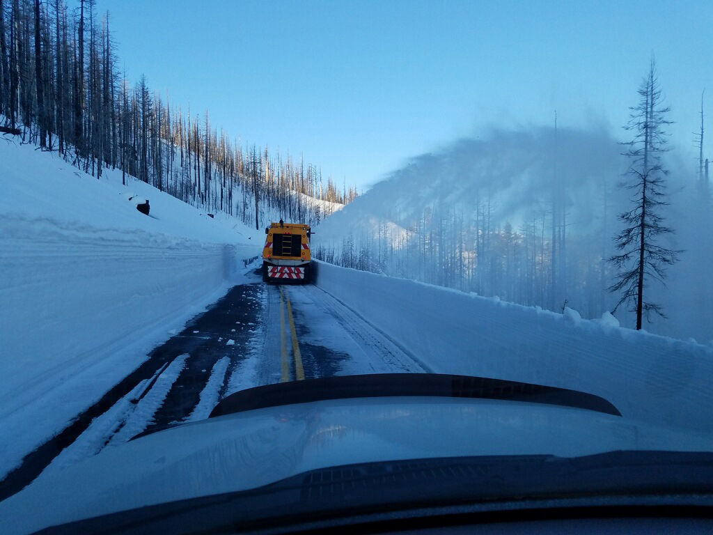 ODOT clearing Old McKenzie Pass Highway for summer | Local&State ...