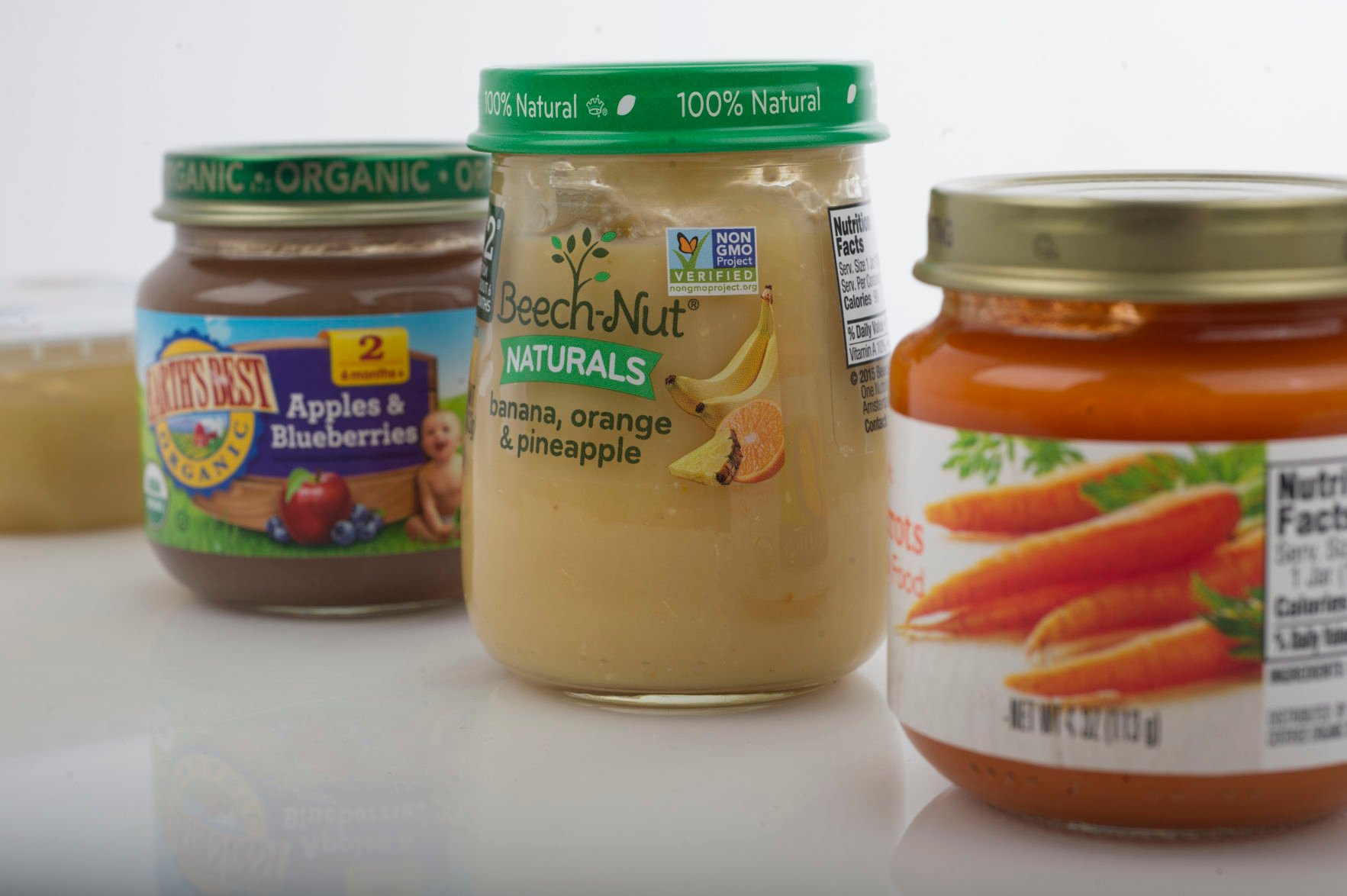 types of baby food