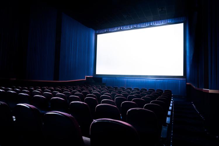 Movie theater screen