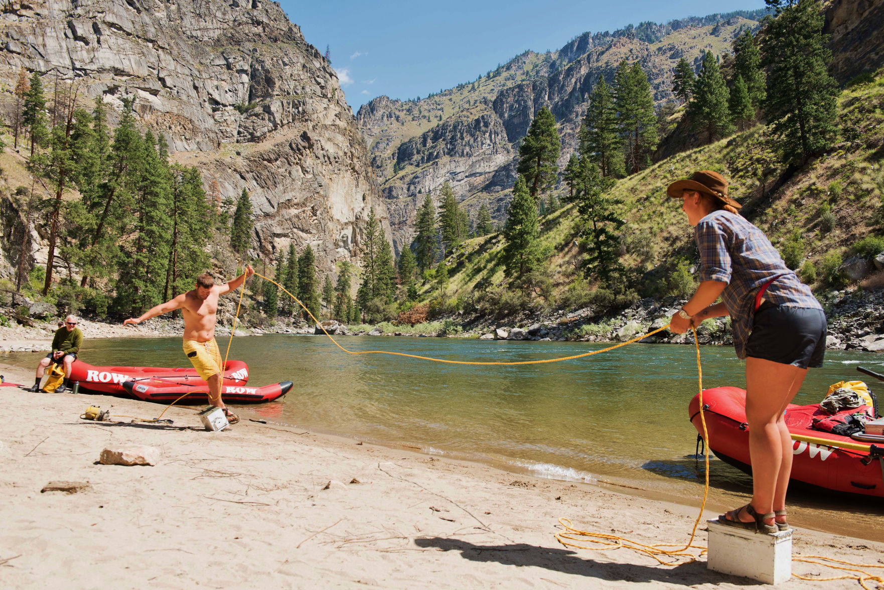 Northwest Travel Rafting the Salmon River lifestyle