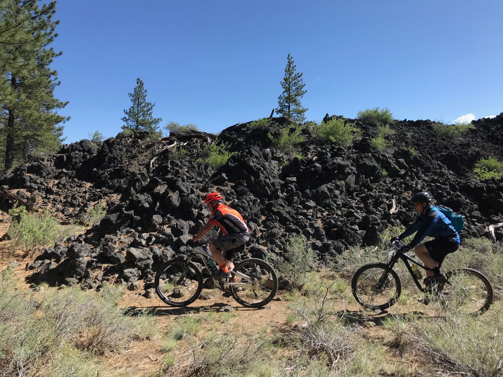 black rock mountain bike trail